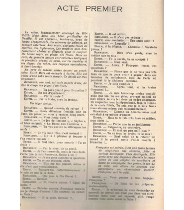 Le père de Mademoiselle, Roger-Ferdinand, acteurs Lucien Baroux, Betty Daussmond,   - France Illustration N°116 1952