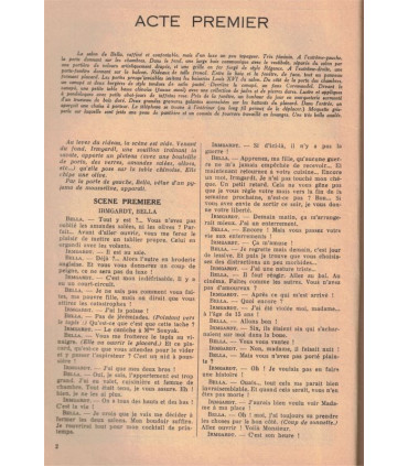 Le bon dérarras, Barillet et Gredy, acteurs Anne Vernon, La Jarrige, Raymond Girard,   - France Illustration N°111 1952