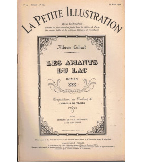 Les amants du lac, T3 et T4, Albéric Cahuet - Le Lac Lamartine, musique Niedermeyer,  La Petite Illustration 146 et 147 1927