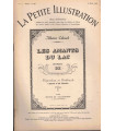 Les amants du lac, T3 et T4, Albéric Cahuet - Le Lac Lamartine, musique Niedermeyer,  La Petite Illustration 146 et 147 1927