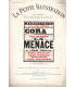 La menace, Pierre Frondaie, acteurs Cora Laparcerie, Jean Worms, Georges Mauloy, - La Petite Illustration Théâtre N°153 1925