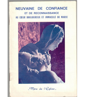 Neuvaine de confiance et de reconnaissance au Coeur douloureux et immaculé de Marie, Monastère des Bénédictines Camaldules 1970