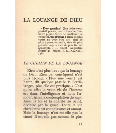 La louange de Dieu, Henri Martin, 1936 - élévations spirituelles, Paroles de Vie
