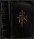 Le livre du Chrétien offices de l'Eglise sacrements et prières, latin-français, A. Fleury Tours, 1900 - missel, reliure cuir