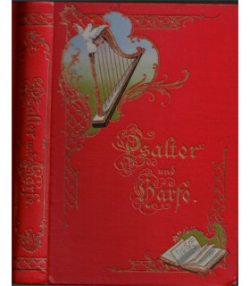Psautier et harpe, recueil de chants chrétiens en allemand : Psalter und Harfe, Karl Johann Philipp Spitta, 1908
