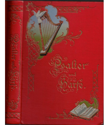 Psautier et harpe, recueil de chants chrétiens en allemand : Psalter und Harfe, Karl Johann Philipp Spitta, 1908