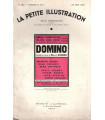 Domino, Marcel Achard, acteurs Louis Jouvet, Pierre Renoir, Valentine Tessier- La Petite Illustration Théâtre N°303 1932