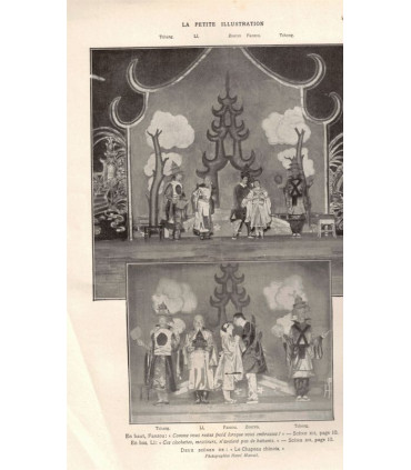 Le chapeau chinois, Franc-Nohain - La rose de Jéricho, Bisson - Wachthausen - La Petite Illustration Théâtre 263 1930