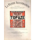 Topaze, Marcel Pagnol, acteurs Jeanne Provost, André Lefaur, Pauley, Pierre Larquey  - La Petite Illustration Théâtre N°271 1931