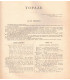 Topaze, Marcel Pagnol, acteurs Jeanne Provost, André Lefaur, Pauley, Pierre Larquey  - La Petite Illustration Théâtre N°271 1931