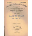 Mademoiselle de Milly, T1, Albéric Cahuet - roman populaire, La Petite Illustration Roman N°169 1928