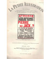 Pierre ou Jack, Francis de Croisset , acteurs Fernand Gravey, Jane Renouardt,   - La Petite Illustration Théâtre N°291 1932