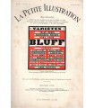 Bluff, Delance, acteurs Jules Berry, Marguerite Morno, Pierre Larquey, Suzy Prim  - La Petite Illustration Théâtre 290 1932