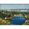 Viaduc de Garabit - carte postale, Cantal 15, Auvergne, ponts, Eiffel, GABY