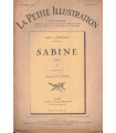 Sabine, T2, Léo Larguier - roman populaire, La Petite Illustration Roman N°135 1926