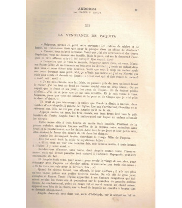 Andorra ou les Hommes d'Airain, T3 et T4, Isabelle Sandy - roman populaire, La Petite Illustration Roman N°61 et N°62 1923