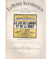 Le jeu de l'amour et de la mort, Romain Rolland, acteurs Darras, Paul Oetly, Gémier  - La Petite Illustration Théâtre n°202 1928