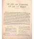 Le jeu de l'amour et de la mort, Romain Rolland, acteurs Darras, Paul Oetly, Gémier  - La Petite Illustration Théâtre n°202 1928