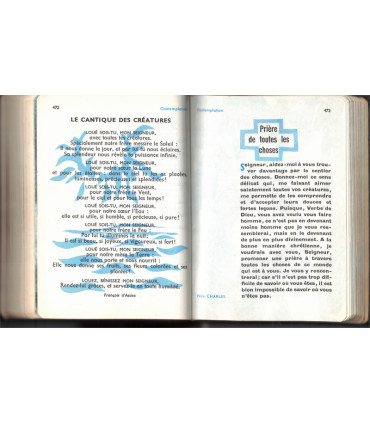 Missel pour le temps des vacances, Père Feder, 1964 - éducation religieuse jeunesse,