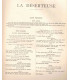 La déserteuse, Maurice Rostand, acteurs Saturnin Fabre, Marie Valsamaki  - La Petite Illustration Théâtre n°173 1926