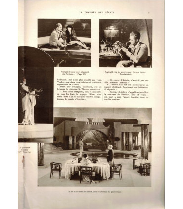 La chaussée des géants, film Aubert, Jean Durand, Pierre Benoit - La Petite Illustration Cinématographique 5 1926