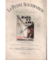 Karl et Anna, Léonhard Frank, acteurs Roger Legris, Suzanne Demars - La Petite Illustration Théâtre n°239 1929