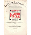 Le chant du berceau, Gregorio Martinez-Sierra, acteurs Héléna Manson, Susanne Delorme - La Petite Illustration Théâtre 279 1931