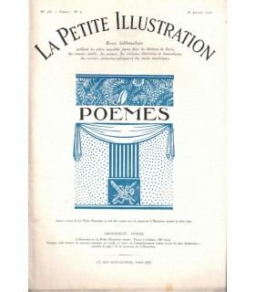 Poèmes Pierre Benoit, Maurice Rostand, Franc-Nohain, Pierre de Nolhac - La Petite Illustration poésies n°4 1931