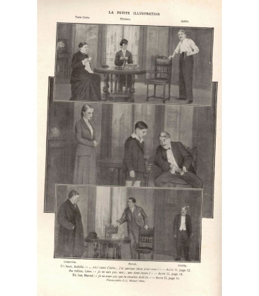 Langrevin Père et Fils, Tristan Bernard, acteurs Carette, Roger Tréville - La Petite Illustration Théâtre n°270 1930