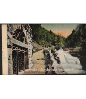 Cauterets Pierrefitte en couleurs, Cauterets, la source mère de Mauhorat - carte postale dép 65 Hautes-Pyrénées