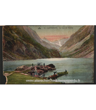 Cauterets Pierrefitte en couleurs, Cauterets,  le lac de Gaube - carte postale 65 Hautes-Pyrénées