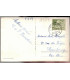 Suisse, Château d'Oex, téléphérique de la Braye  - timbre-poste Helvetia 10 vert 1949 train, cartes postales, timbre Suisse