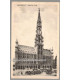 Belgique occupée, timbre Deutsches Reich Belgien 10c 1914, cachet allemand censure, carte postale Bruxelles Hôtel de ville