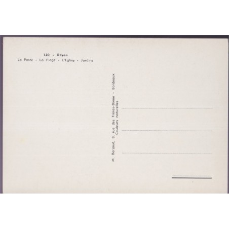 Royan, Souvenir, carte multi-vues - carte postale, Charente Maritime 17, Berjaud