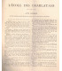 L'école des charlatans, Tristan Bernard, acteur Francoeur - La Petite Illustration Théâtre 259 1930