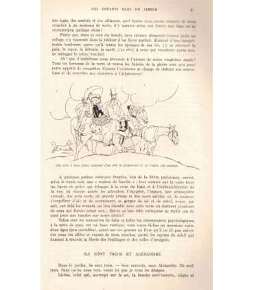 Des enfants dans un jardin, André Lichtenberger - littérature jeunesse, roman populaire, La Petite Illustration Roman n°151 1927