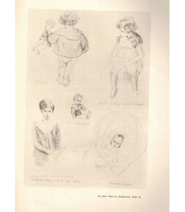 Des enfants dans un jardin, André Lichtenberger - littérature jeunesse, roman populaire, La Petite Illustration Roman n°151 1927