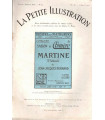 Martine, Jean-Jacques Bernard, acteurs Jean Caudray, Marguerite Jamois   - La Petite Illustration Théâtre 74 1922
