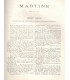 Martine, Jean-Jacques Bernard, acteurs Jean Caudray, Marguerite Jamois   - La Petite Illustration Théâtre 74 1922