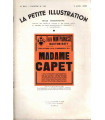 Madame Capet, Marcelle-Maurette, acteurs Marguerite Jamois, Georges Vitray   - La Petite Illustration Théâtre N°433 1938