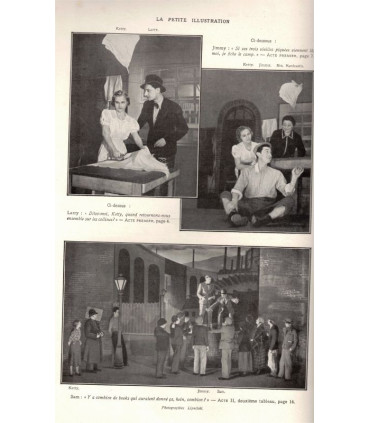 Rêves sans provision, Ronald Gow, Walter Greenwood, Pierre Brasseur, Henri Crémieux  - La Petite Illustration Théâtre 418 1937