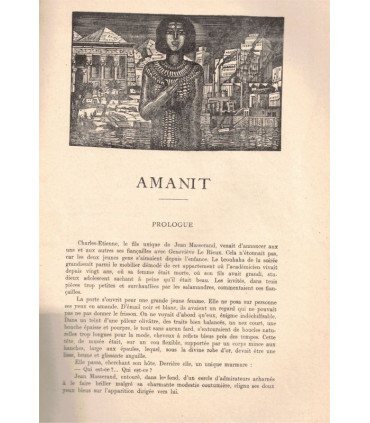 Amanit, T1 et T3, Lucie Delarue-Mardrus - roman populaire, La Petite Illustration Roman N°190 et 192 1929