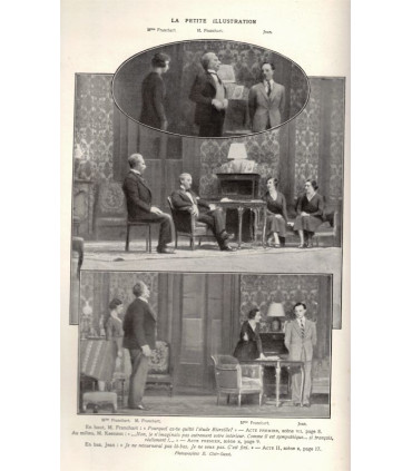 Le favori, Martial-Piéchaud, acteurs Nelly Cormon, Paul Oettly, Raymond-Girard - La Petite Illustration Théâtre N°315 1933