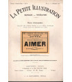 Aimer, Paul Géraldy, Comédie-Française, acteurs Jean Hervé, Piérat  - La Petite Illustration Théâtre N°56 1921