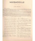 Mademoiselle, Jacques Deval, acteurs Pauley, Marcelle Géniat, Renée Devillers  - La Petite Illustration Théâtre N°306 1932