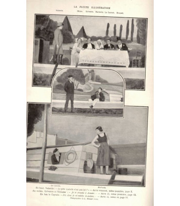 La belle marinière, Marcel Achard, acteurs Marie Bell, Jean Yonnel - La Petite Illustration Théâtre N°249 1930