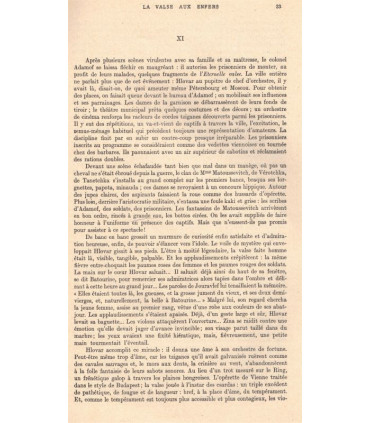 La valse aux enfers, T2, Serge de Chessin -  roman populaire, La Petite Illustration Roman n°271 1932