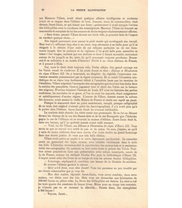 La nuit espagnole, T3, Albéric Cahuet - roman populaire, La Petite Illustration Roman N°306 1934