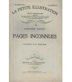 Pages inconnues, Premières impressions de Paris, Alphonse Daudet - roman populaire, La Petite Illustration Roman N°210 1930