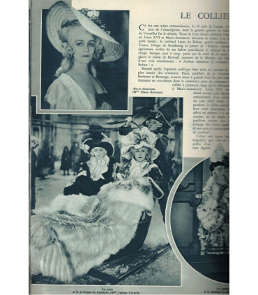 La femme sur la lune, Fritz Lang, Mickey Mouse, Takanova, Poupées Ladislas Starévitch, Collier de la Reine - Illustration 1930